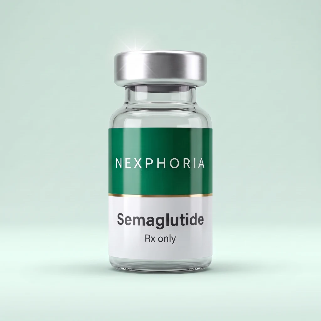 Semaglutide vial — Nexphoria, prescription only